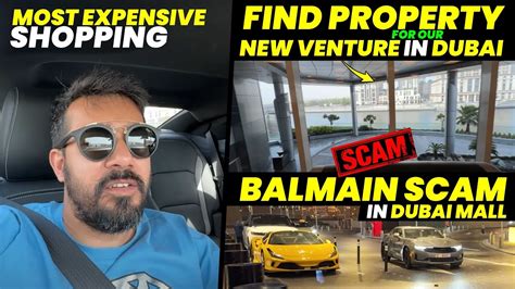 balmain dubai scam